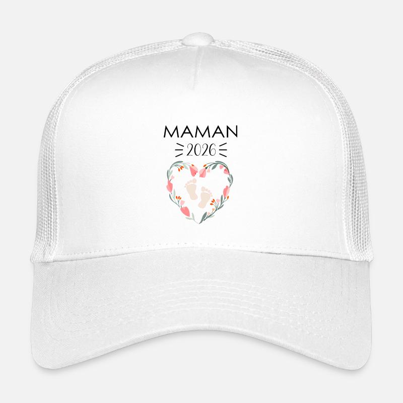 Futur Maman 2026 Casquette trucker enfant
