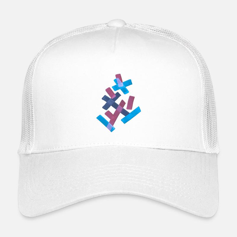 Muster - Modern & Bunt Kinder Trucker-Cap