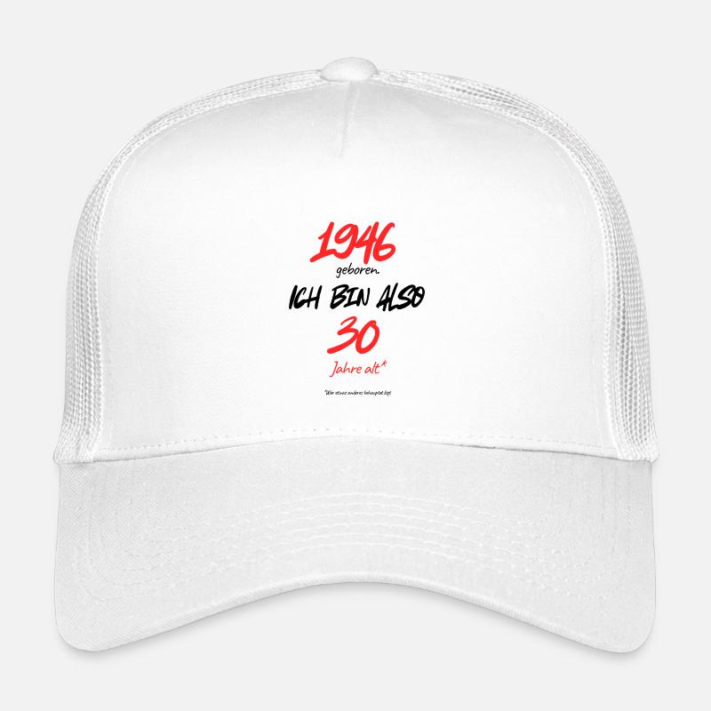 Born in 1946 – still 30, 80th birthday Kids’ Trucker Cap