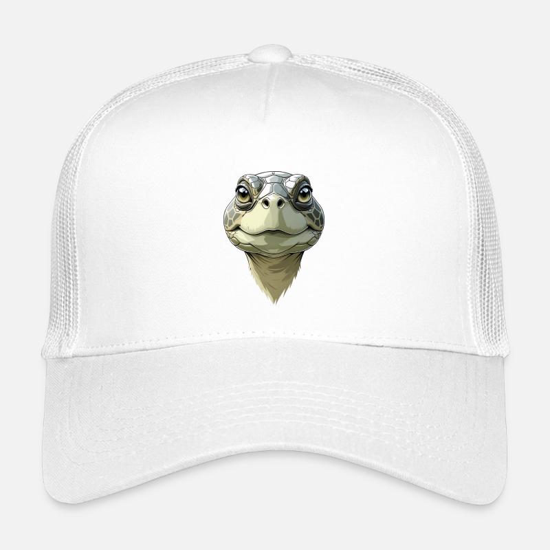 Drôle de tête de tortue Casquette trucker enfant