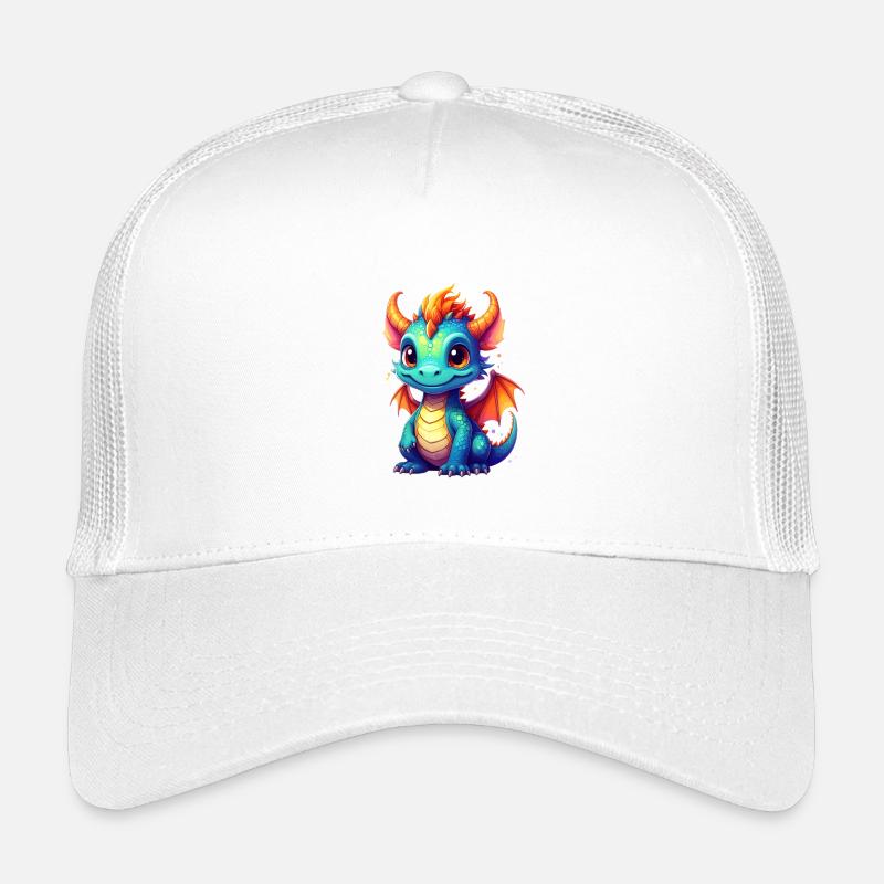 Niedlicher Drachen Kinder Trucker-Cap