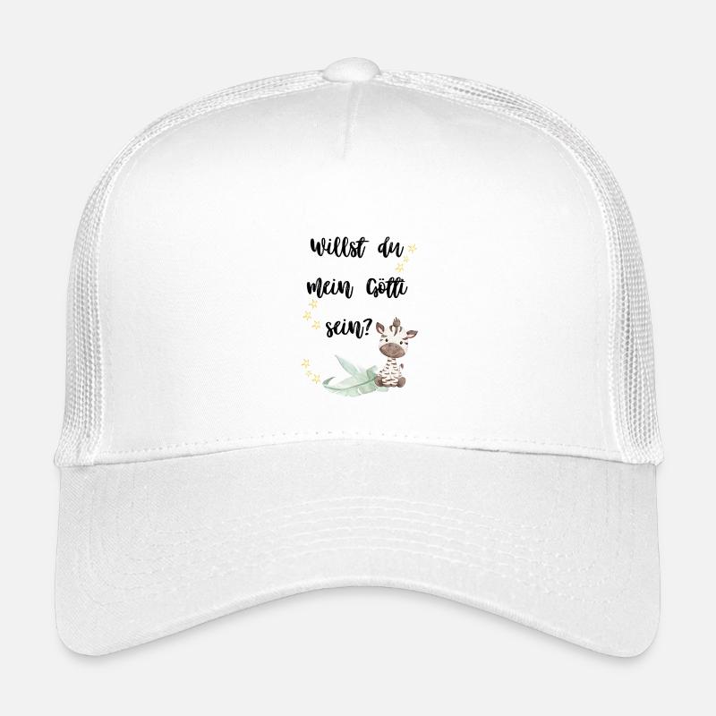 Willst du mein Götti sein?  Kinder Trucker-Cap