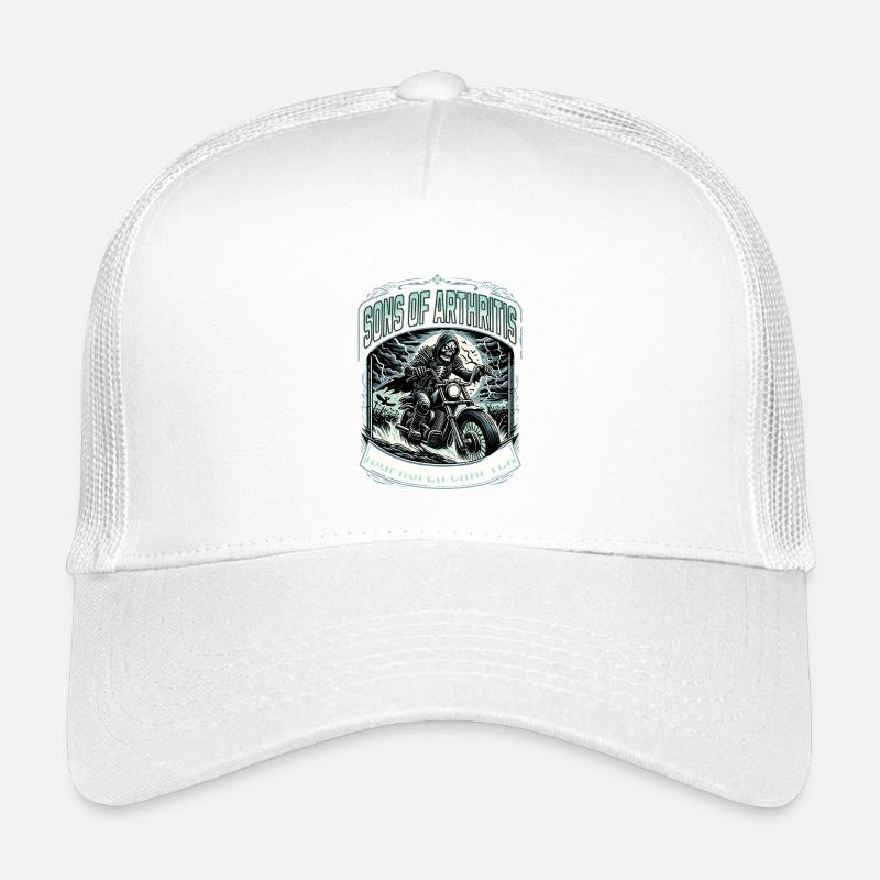 Sons of Arthritis, Ibuprofen Chapter, Motorcycle Kids’ Trucker Cap