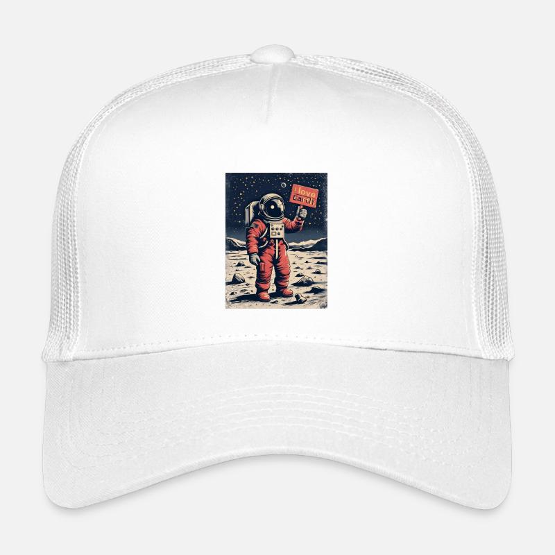 Astronaut with message Kids’ Trucker Cap