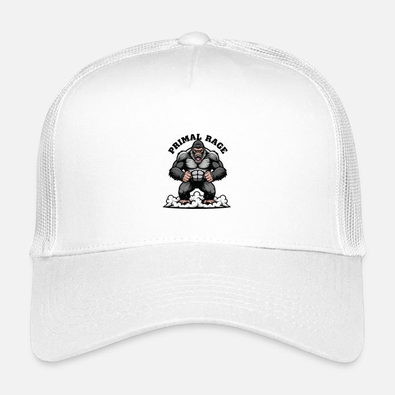Primal Rage Gorille Musclé Force Casquette trucker enfant