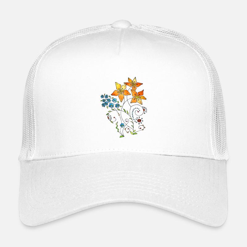 Fleur Casquette trucker enfant