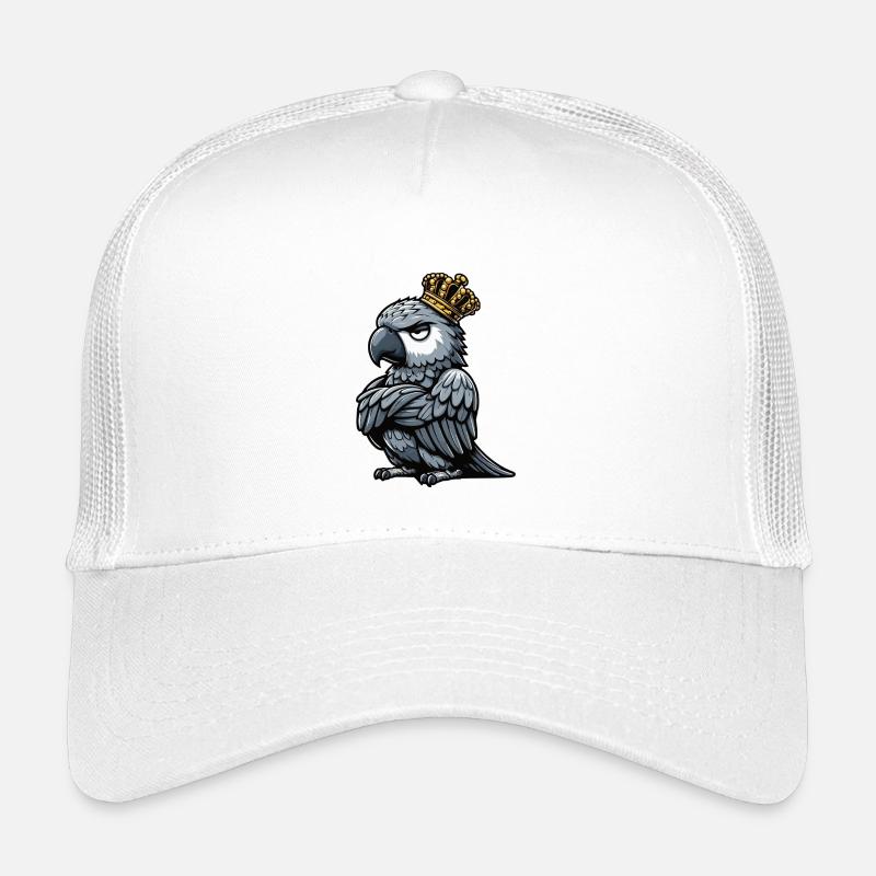 Perroquet gris d'Afrique propriétaire de perroquet gardien de perroquet Casquette trucker enfant