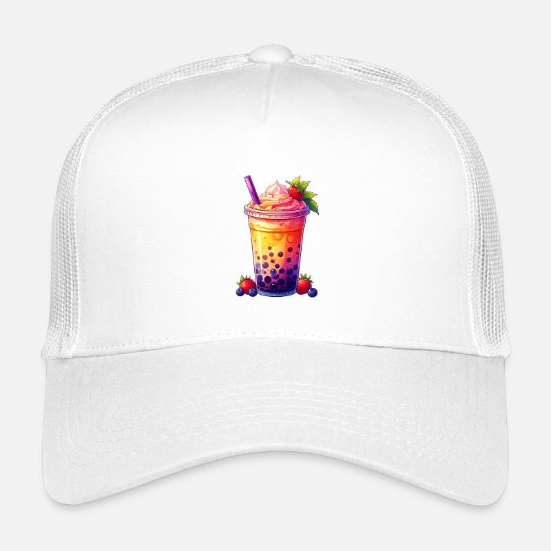 Bubble Tea Kinder Trucker-Cap