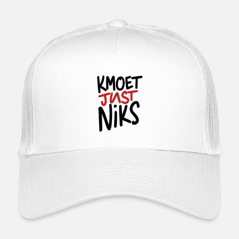 Just Niks Graffiti Rouge Noir Casquette trucker enfant