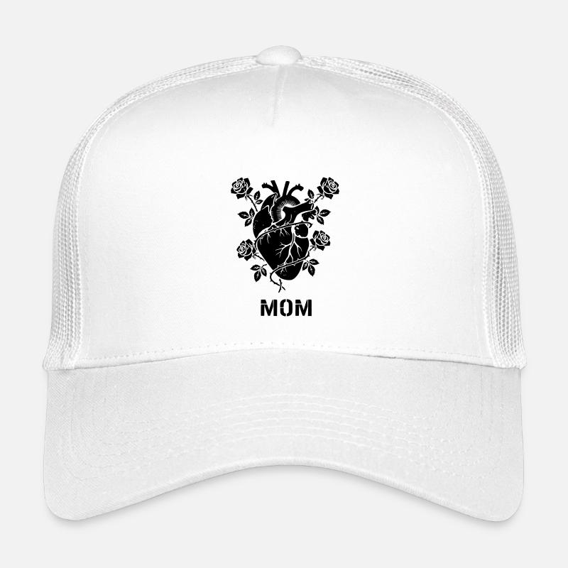 Anatomical Heart Roses Mom Kids’ Trucker Cap