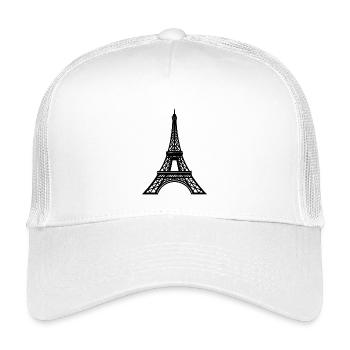 Eiffel Tower - Kids’ Trucker Cap - white - Front