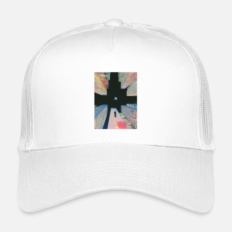 Universe Design - Kids’ Trucker Cap - white