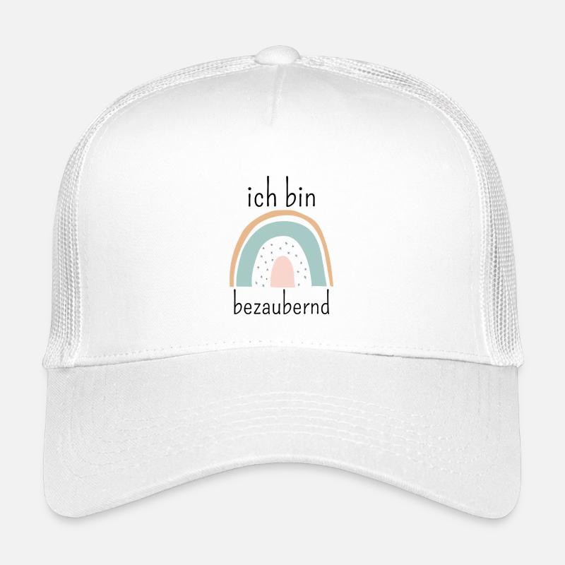 Pastellbogen Regenbogen Zauber Kinder Trucker-Cap