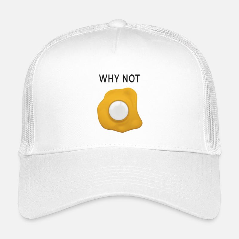 Why Not Rethinking Fried Eggs Kids’ Trucker Cap