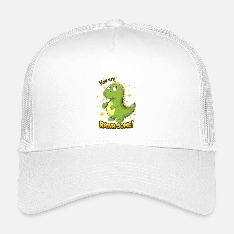 Dino RAWR-SOME Charme Kinder Trucker-Cap