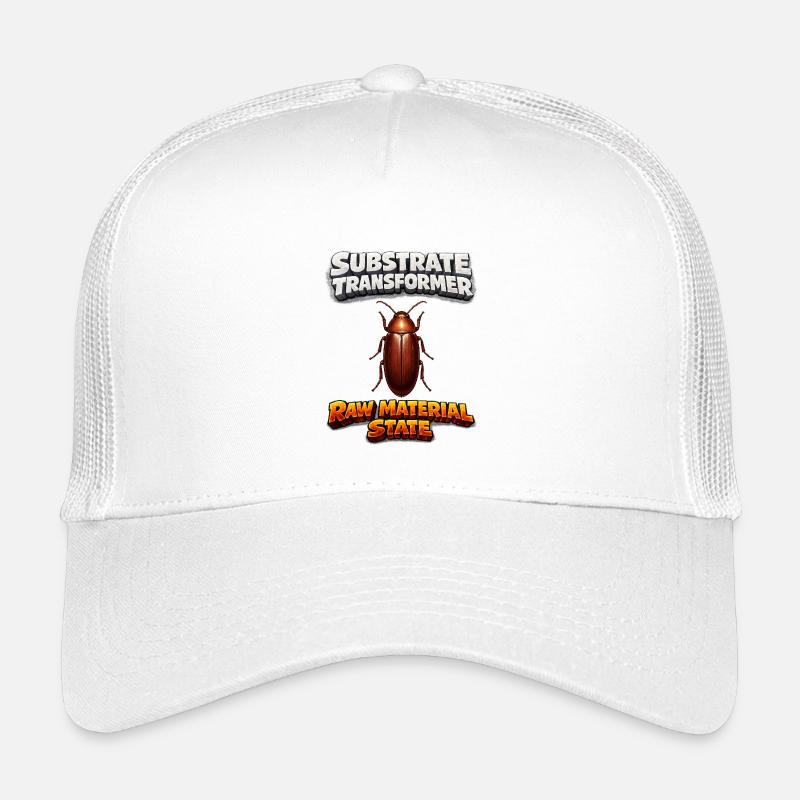 Eine detaillierte Illustration des Stegobium Paniceum Kinder Trucker-Cap
