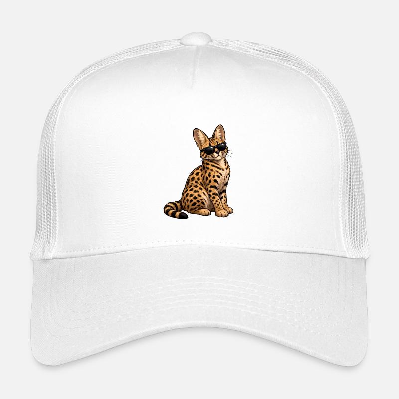 Chat des savanes Casquette trucker enfant