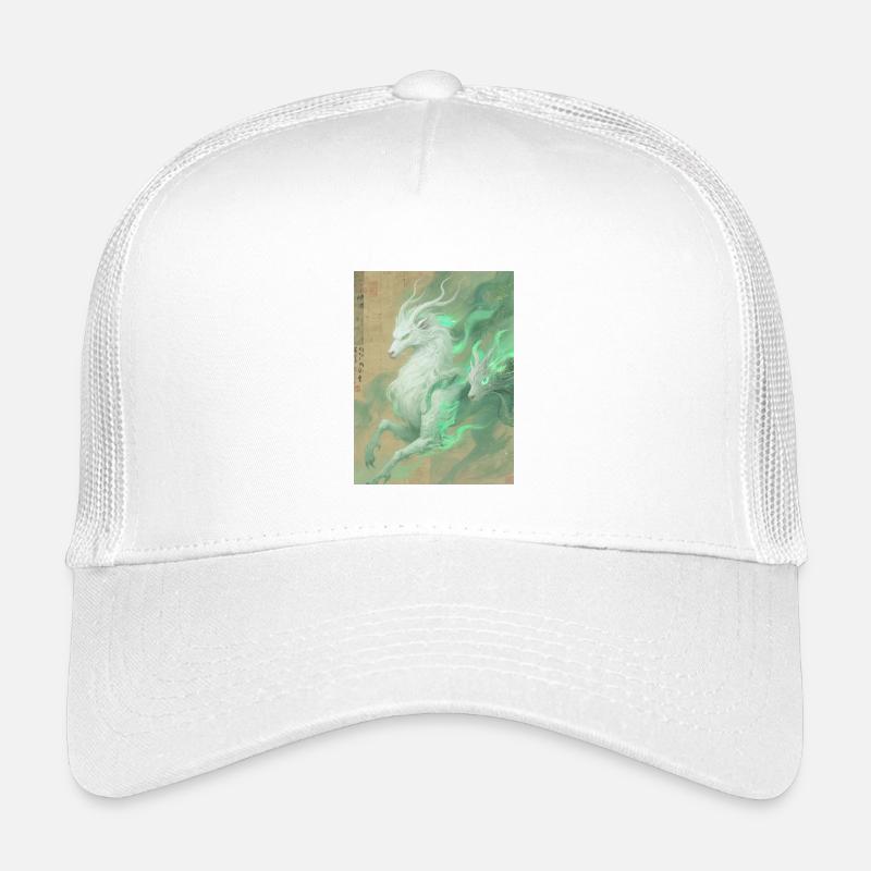 Bai Ze: The Celestial Guide - Harmony of Worlds Kids’ Trucker Cap