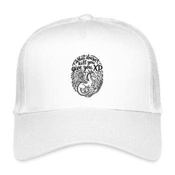 Gamer XP - Kinder Trucker-Cap - Weiß - Vorne