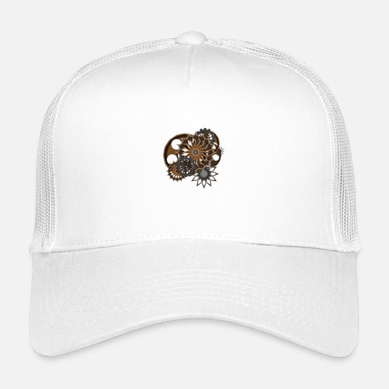 Steampunk Kinder Trucker-Cap