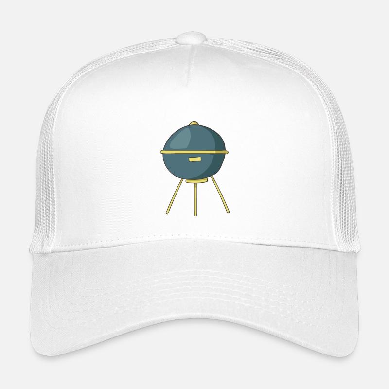 Grill - Kinder Trucker-Cap - Weiß