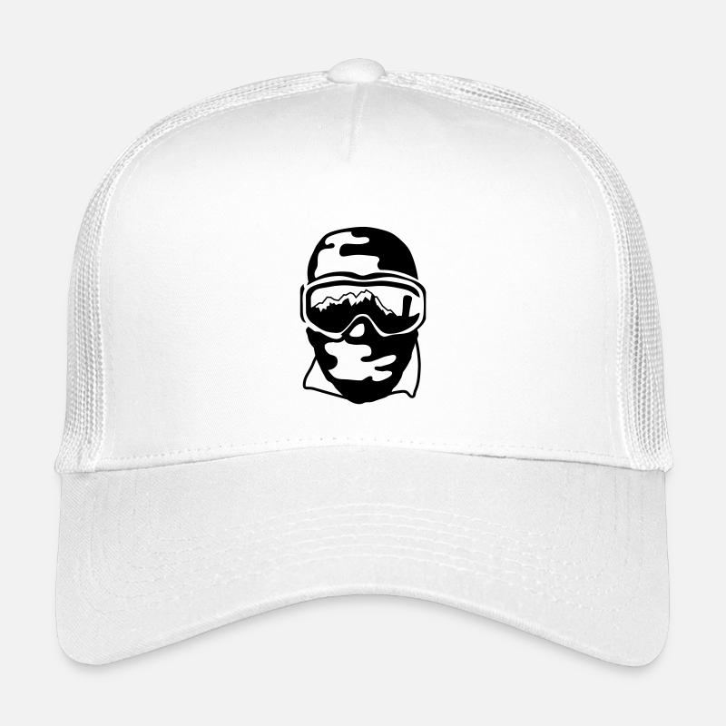 Masque de ski Casquette trucker enfant