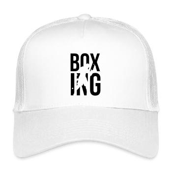 boxing boxen - Kinder Trucker-Cap - Weiß - Vorne