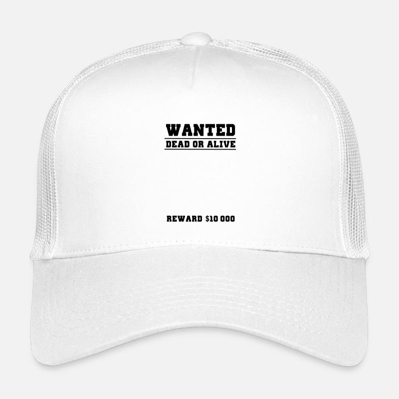 wanted selber gestalten - Kinder Trucker-Cap - Weiß