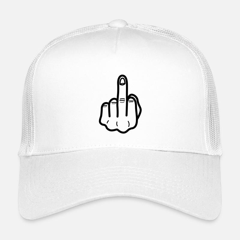 middlefinger Mittelfinger Kinder Trucker-Cap