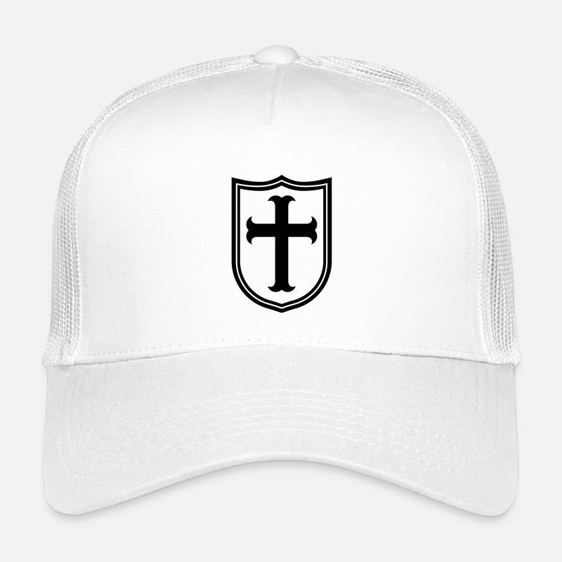 templar knight - Kids’ Trucker Cap - white
