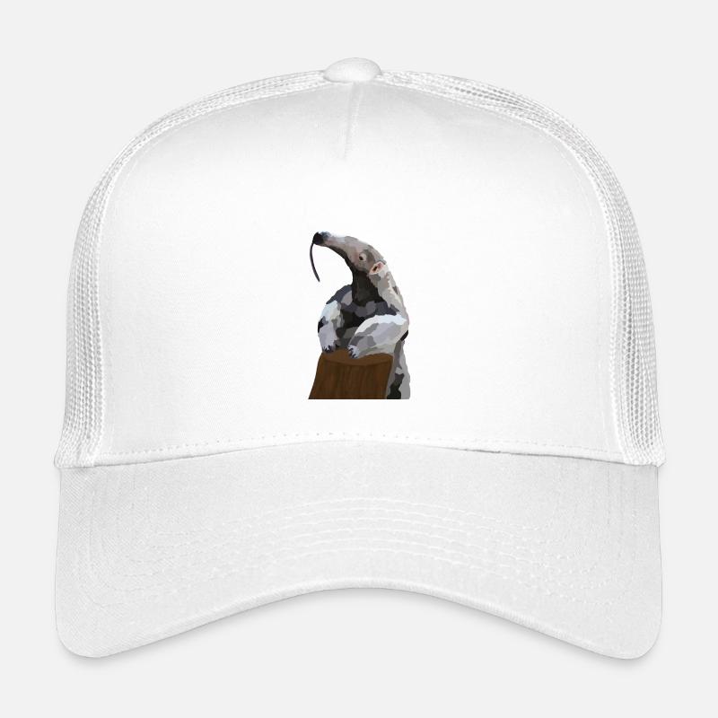 Antonio, der Ameisenbär - Kinder Trucker-Cap - Weiß