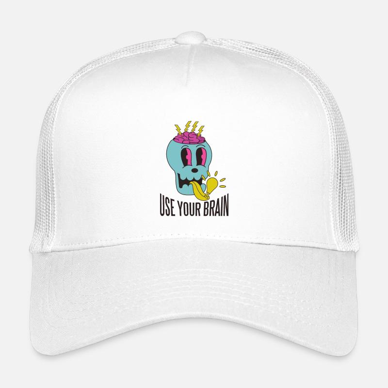 Benutze dein Gehirn Kinder Trucker-Cap