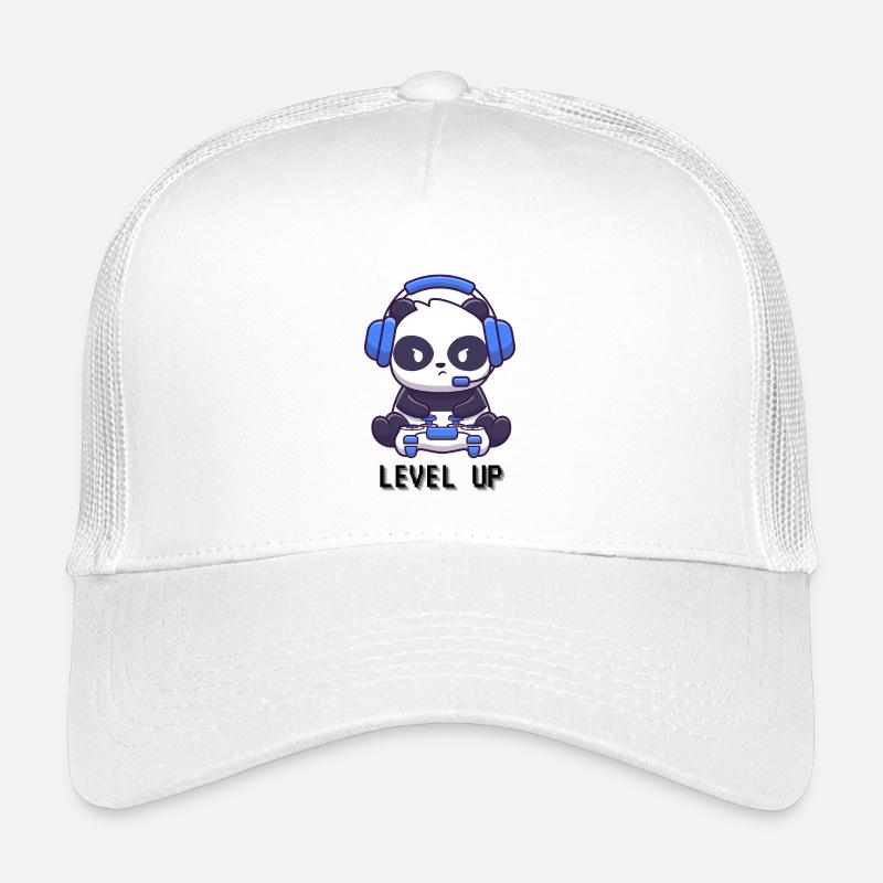 Monter de niveau Panda Casquette trucker enfant
