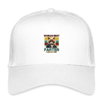 World's Best Farter - Kids’ Trucker Cap - white - Front