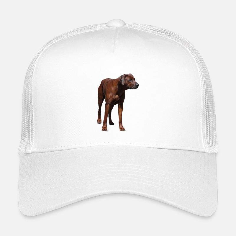 Rhodesian Ridgeback - Hunde Motiv - Kinder Trucker-Cap - Weiß