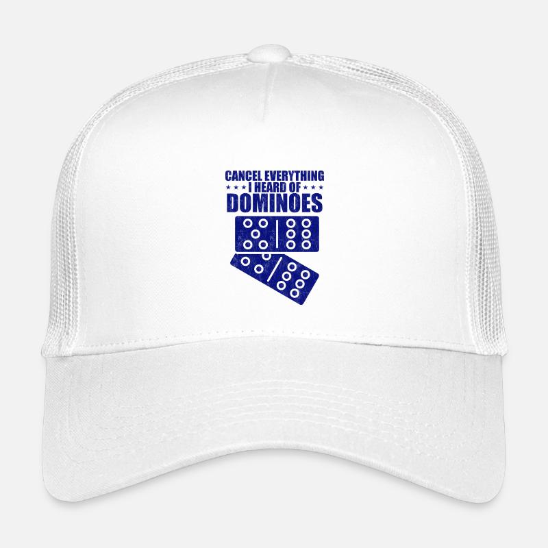 Domino Design - Kinder Trucker-Cap - Weiß