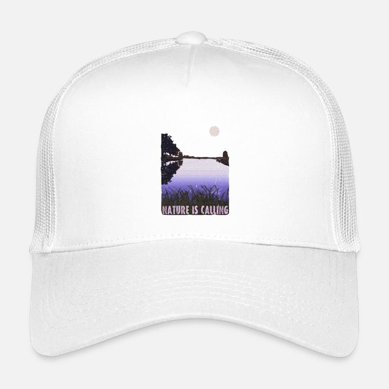 LA NATURE APPELLE Image Ambiance nocturne Casquette trucker enfant