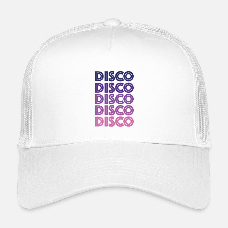 Disco Disco Disco - Kinder Trucker-Cap - Weiß