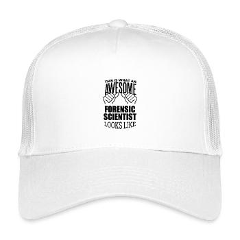 Forensic Science - Kids’ Trucker Cap - white - Front