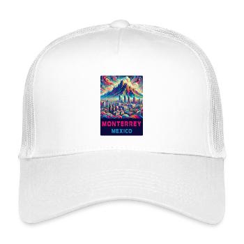 Monterrey Mexico Design - Kids’ Trucker Cap - white - Front