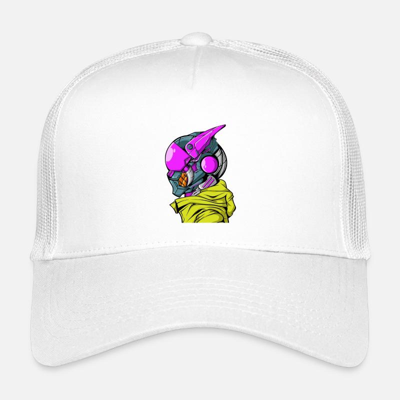Cyberpunk Cyborg Robot Kids’ Trucker Cap