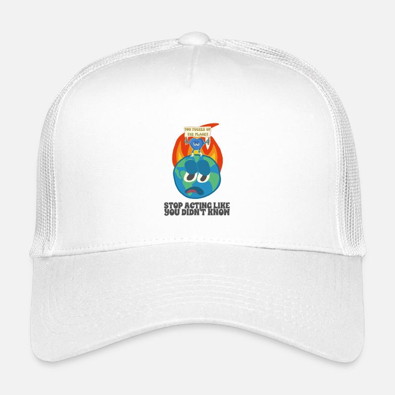 Global warming, ecology, environment Kids’ Trucker Cap