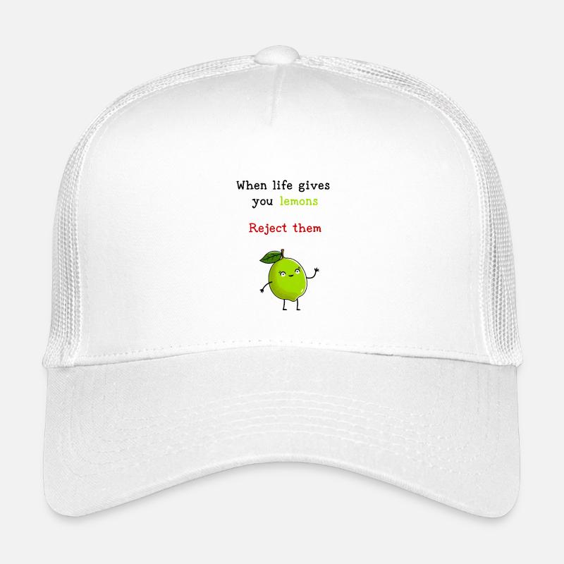 When Life Gives You Lemons, Reject Them Kids’ Trucker Cap
