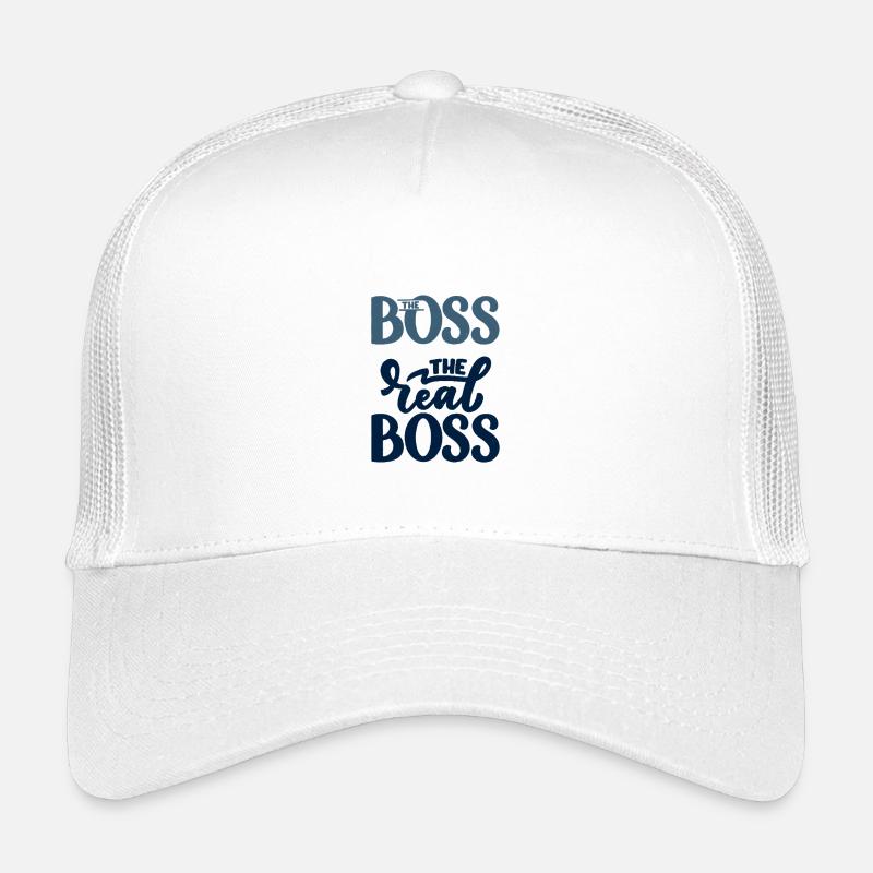 The real - Kinder Trucker-Cap - Weiß