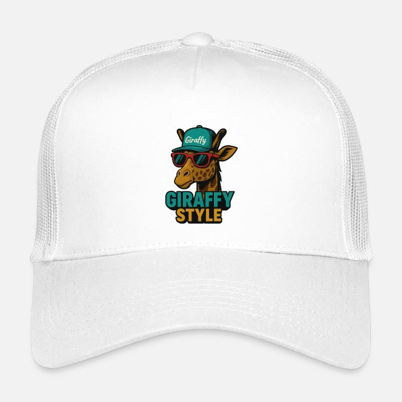 Giraffy Style Giraffe mit Cap Kinder Trucker-Cap