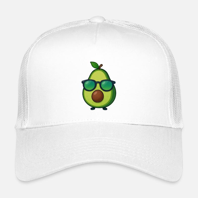 Cool Minimalist Avocado Design Summer Kids’ Trucker Cap