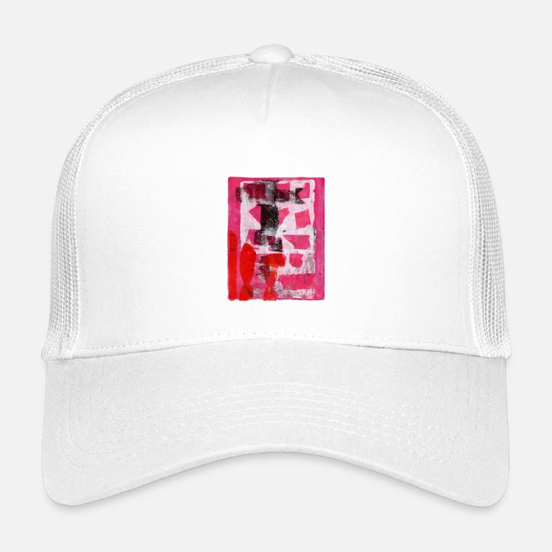 Abstrait Monoprint Street Art Impression Expressionnisme Casquette trucker enfant
