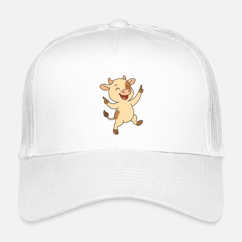 Veau heureux Casquette trucker enfant