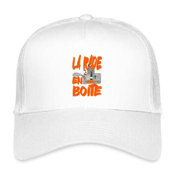 The Toulon harbour in a can! - Kids’ Trucker Cap - white - Front