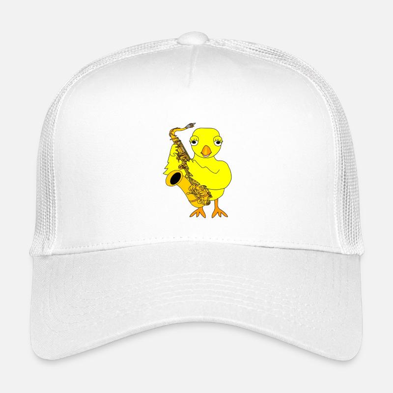 Saxophon Küken Kinder Trucker-Cap